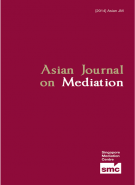 Asian Journal on Mediation 2014