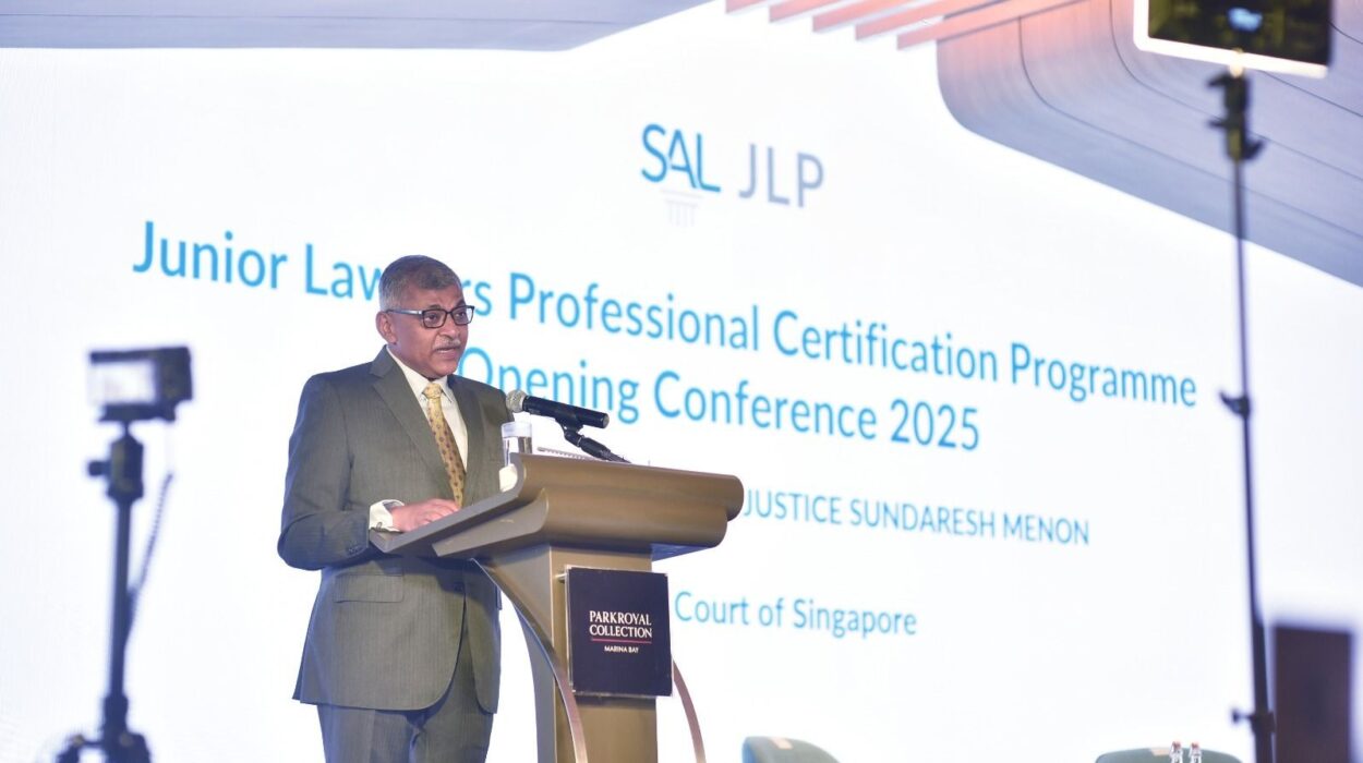 Speech by Chief Justice Sundaresh Menon at the Junior Lawyers Professional Certification Programme 2025