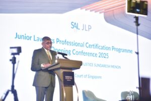 Speech by Chief Justice Sundaresh Menon at Junior Lawyers Professional Certification Programme