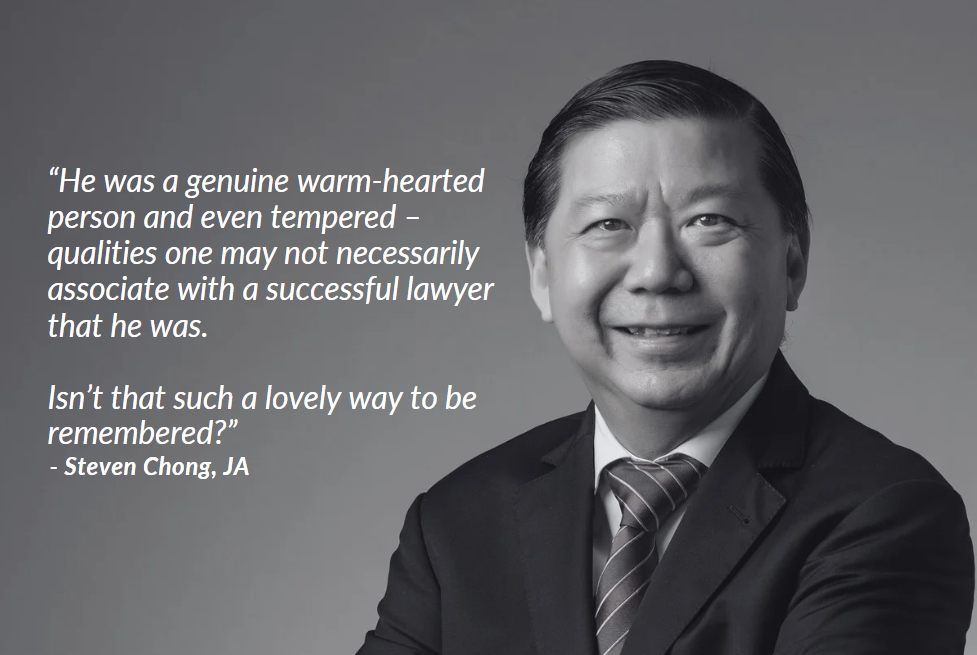 A Tribute to Patrick Ang