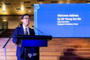 Welcome address by Yeong Zee Kin, CE of Singapore Academy of Law at Valedictory Dinner