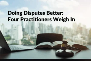 Doing Disputes Better: Four Practitioners Weigh In