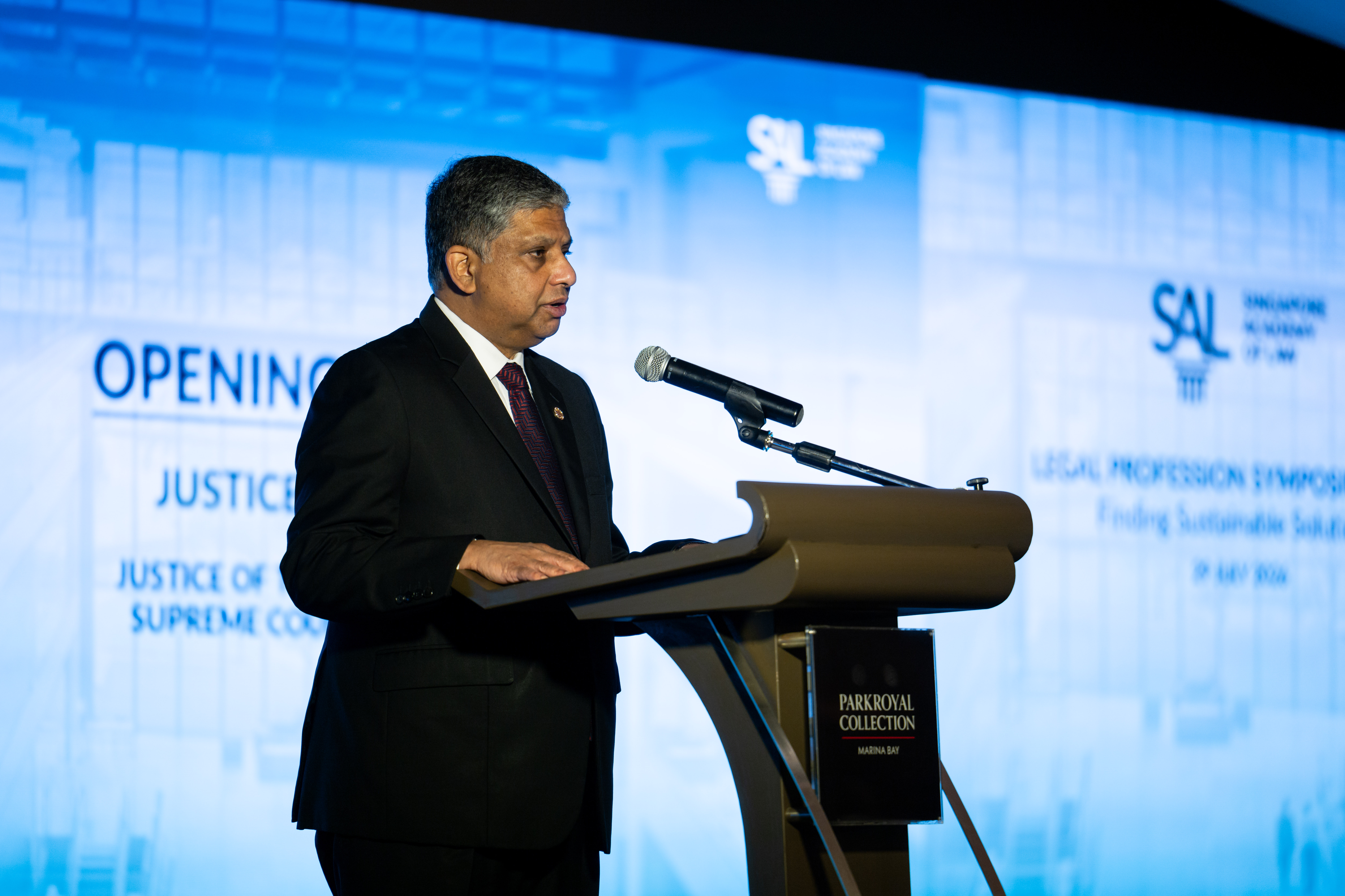 Speech by Chief Justice- Designate Sushil Nair at Legal Profession Symposium 2026