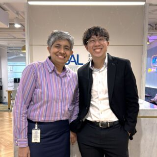 Ms Preetha Pillai and Mr Timothy Hsu