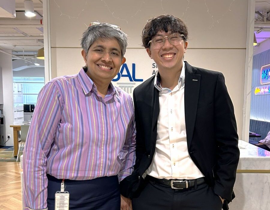 Ms Preetha Pillai and Mr Timothy Hsu