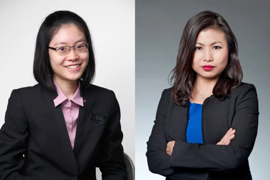 Iris Ng and Koh Swee Yen SC